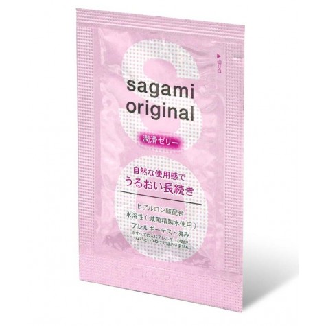 Пробник гель-смазки на водной основе Sagami Original Gel - 3 гр.